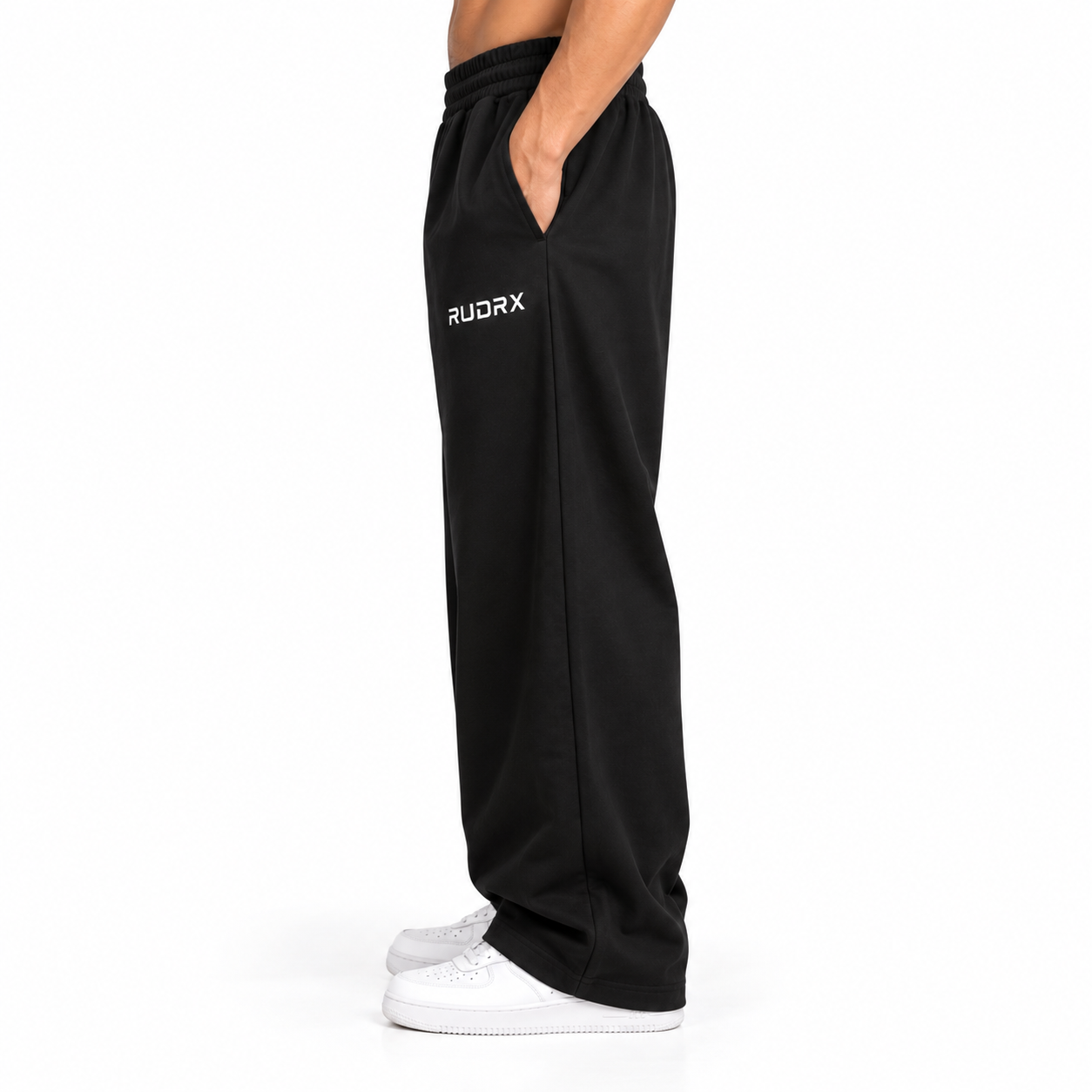 Black Baggy Fit Joggers