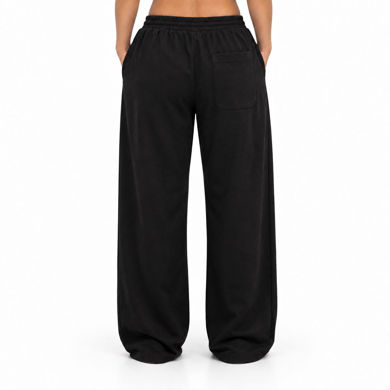 Black Baggy Fit Joggers