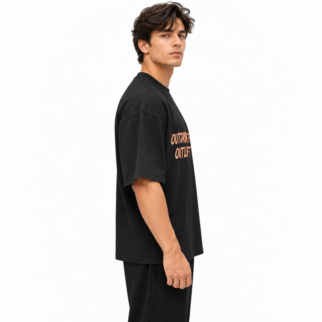 Black Loose Fit T-Shirt