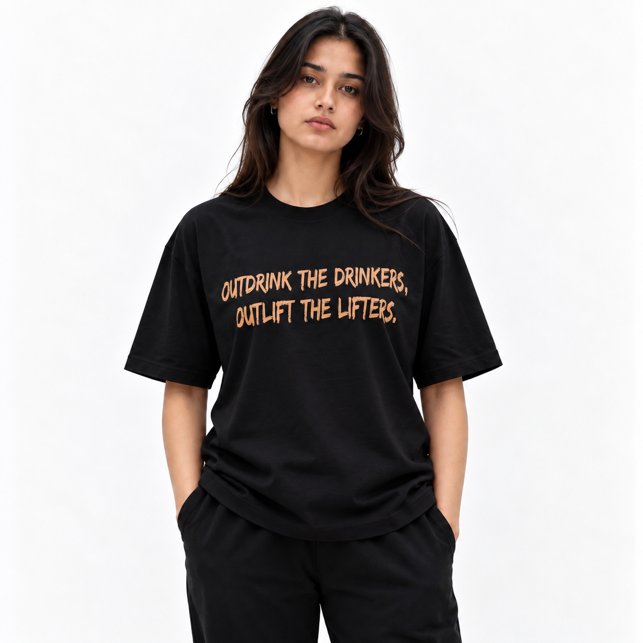 Black Loose Fit T-Shirt