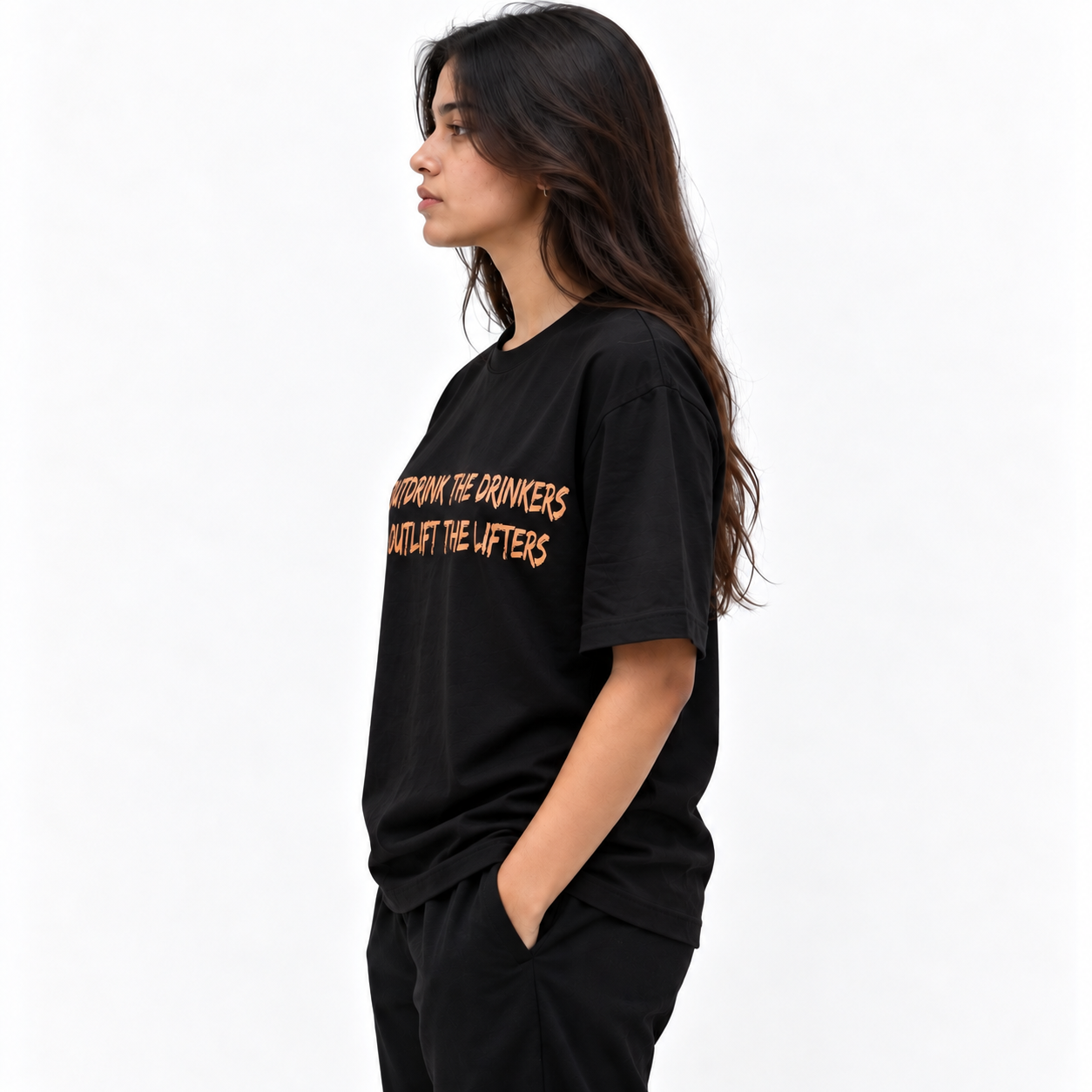Black Loose Fit T-Shirt