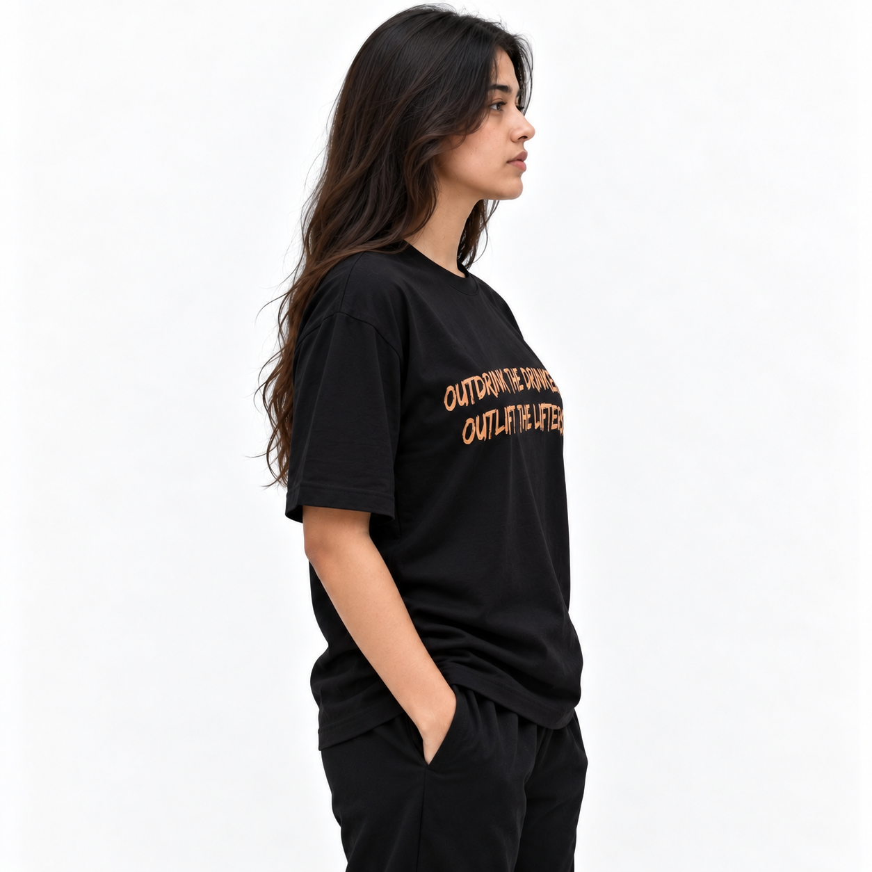 Black Loose Fit T-Shirt