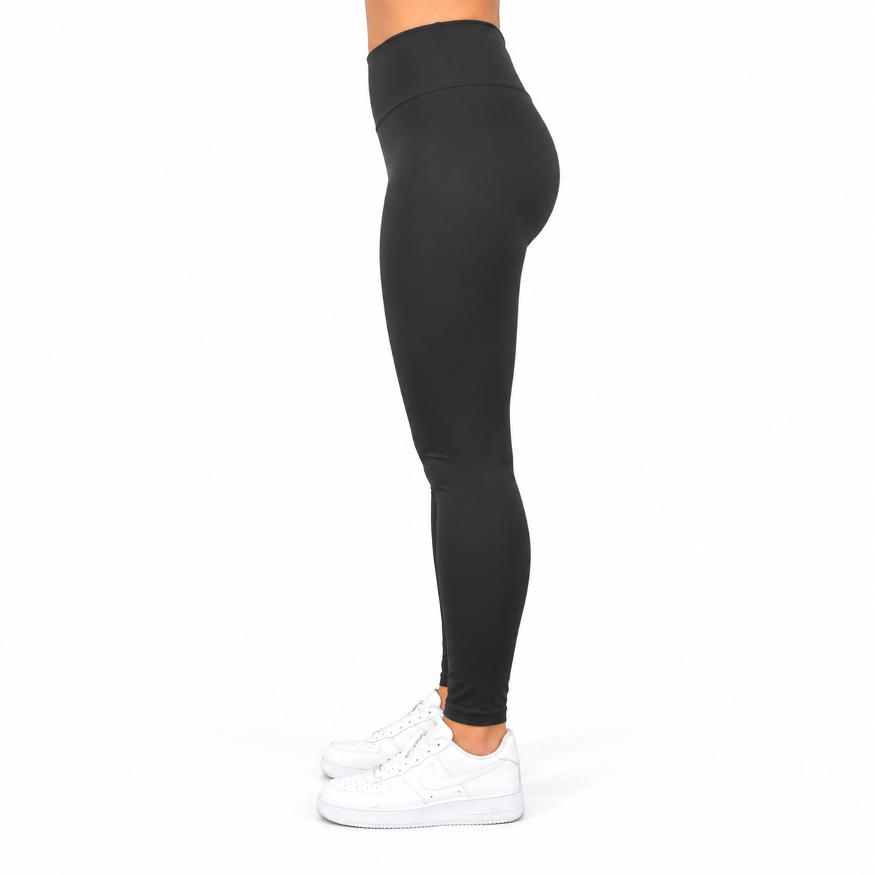 Black Nylon Sculpt Leggings
