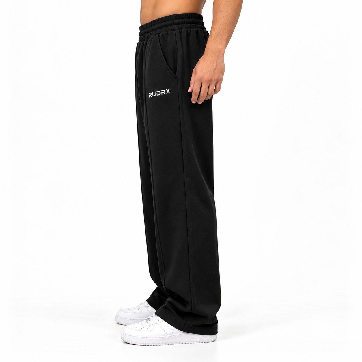 Men's Black Pinnacle straight Fit Joggers