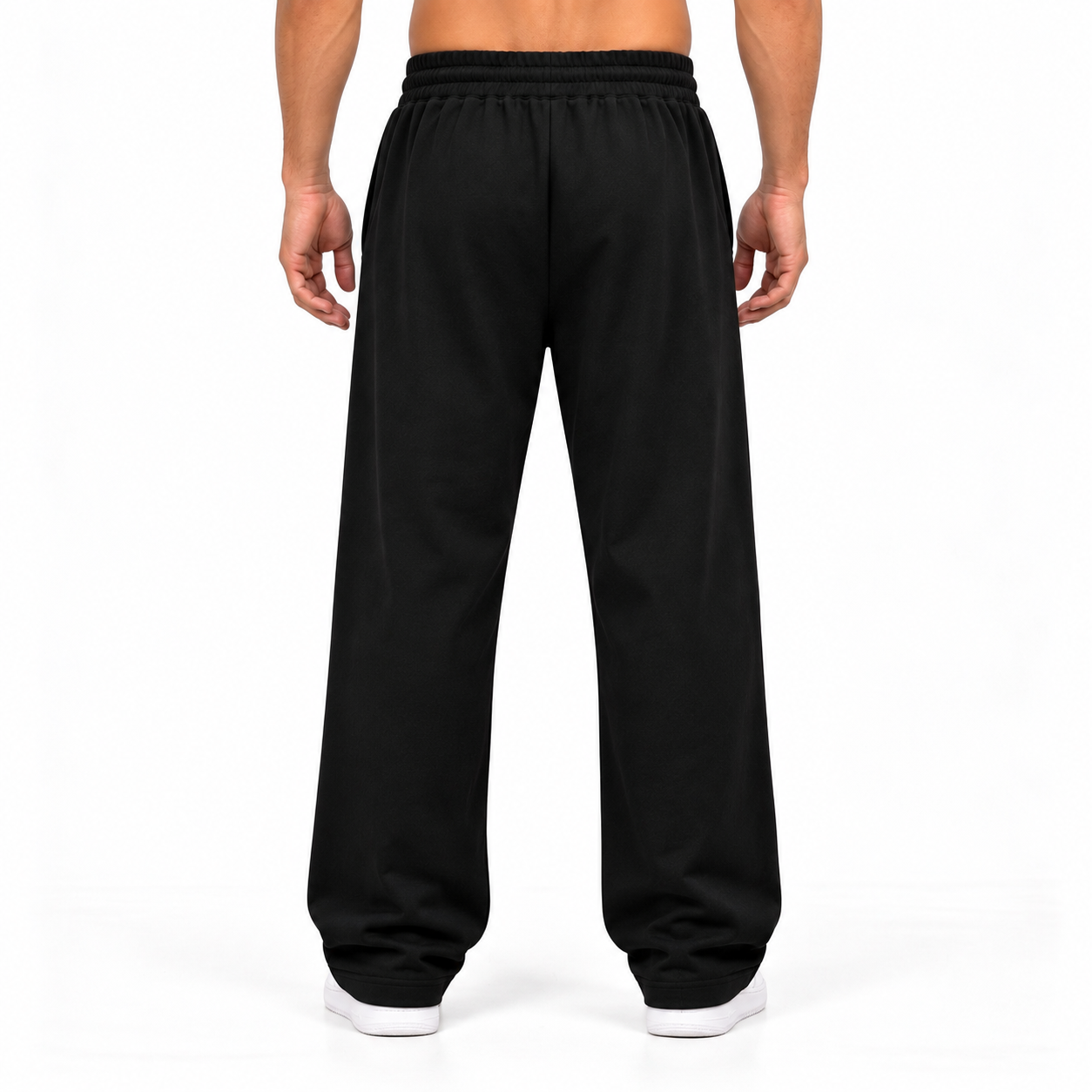 Men's Black Pinnacle straight Fit Joggers