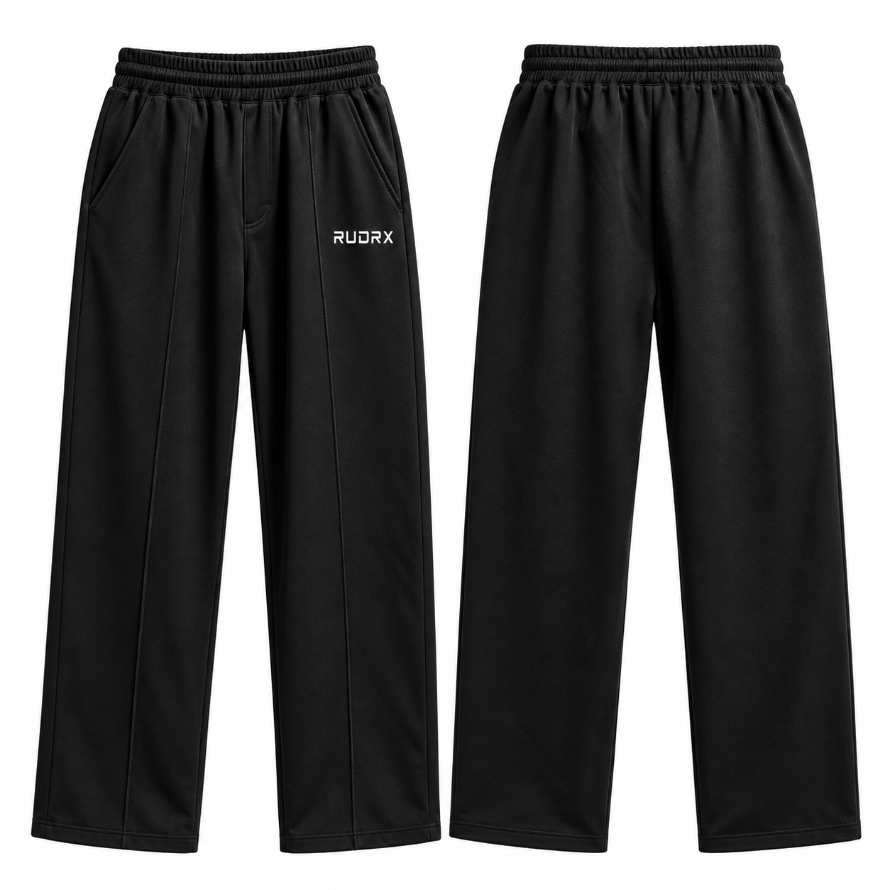 Men's Black Pinnacle straight Fit Joggers