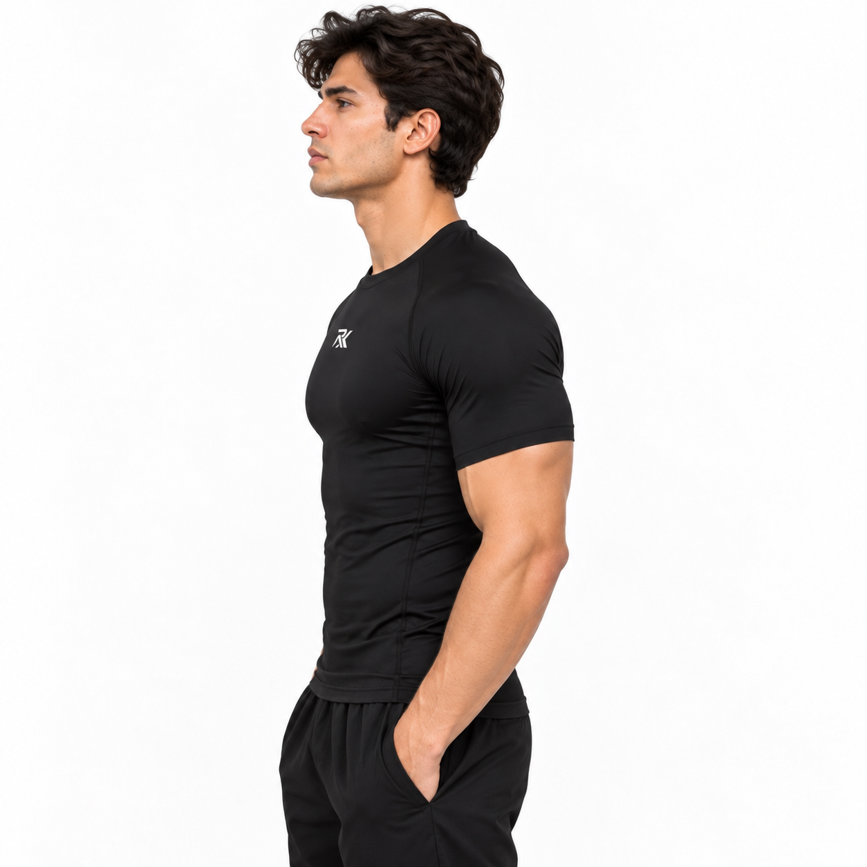 Men's Compression T-Shirt – Black