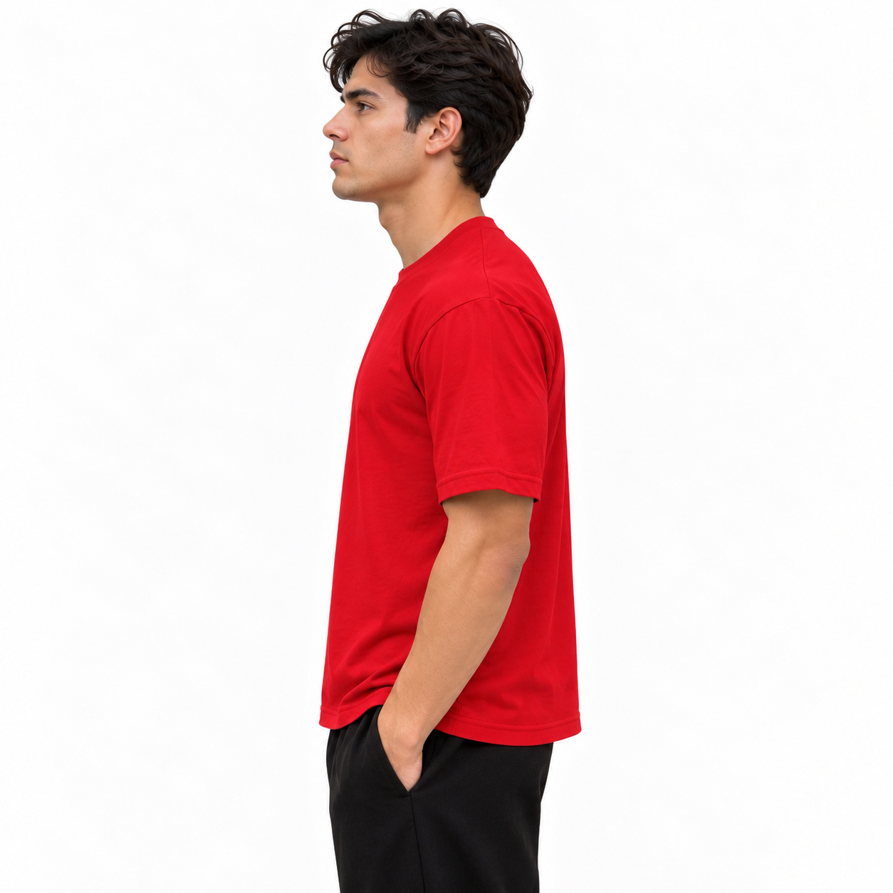 Red Loose Fit T-Shirt