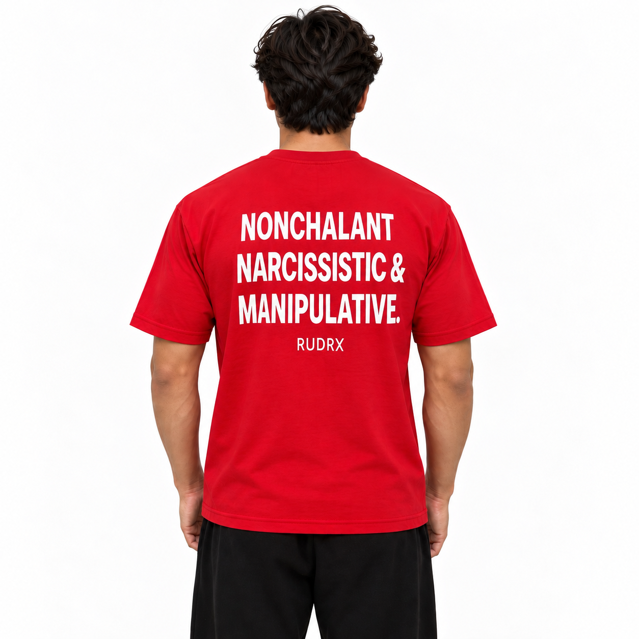Red Loose Fit T-Shirt