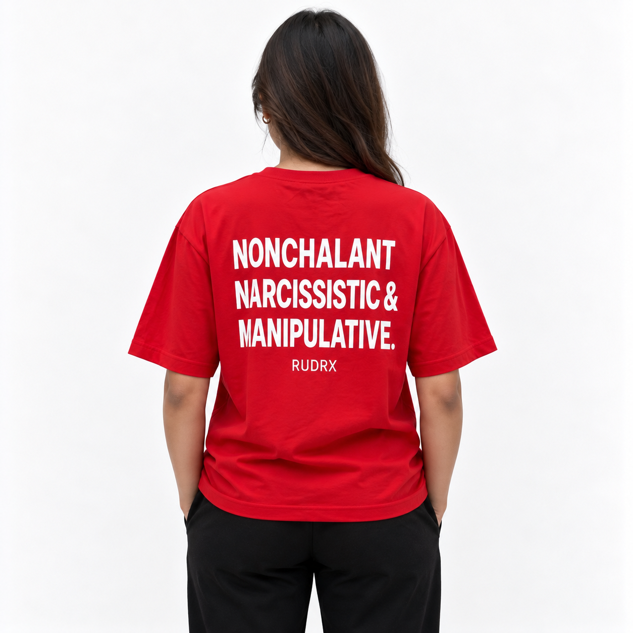 Red Loose Fit T-Shirt