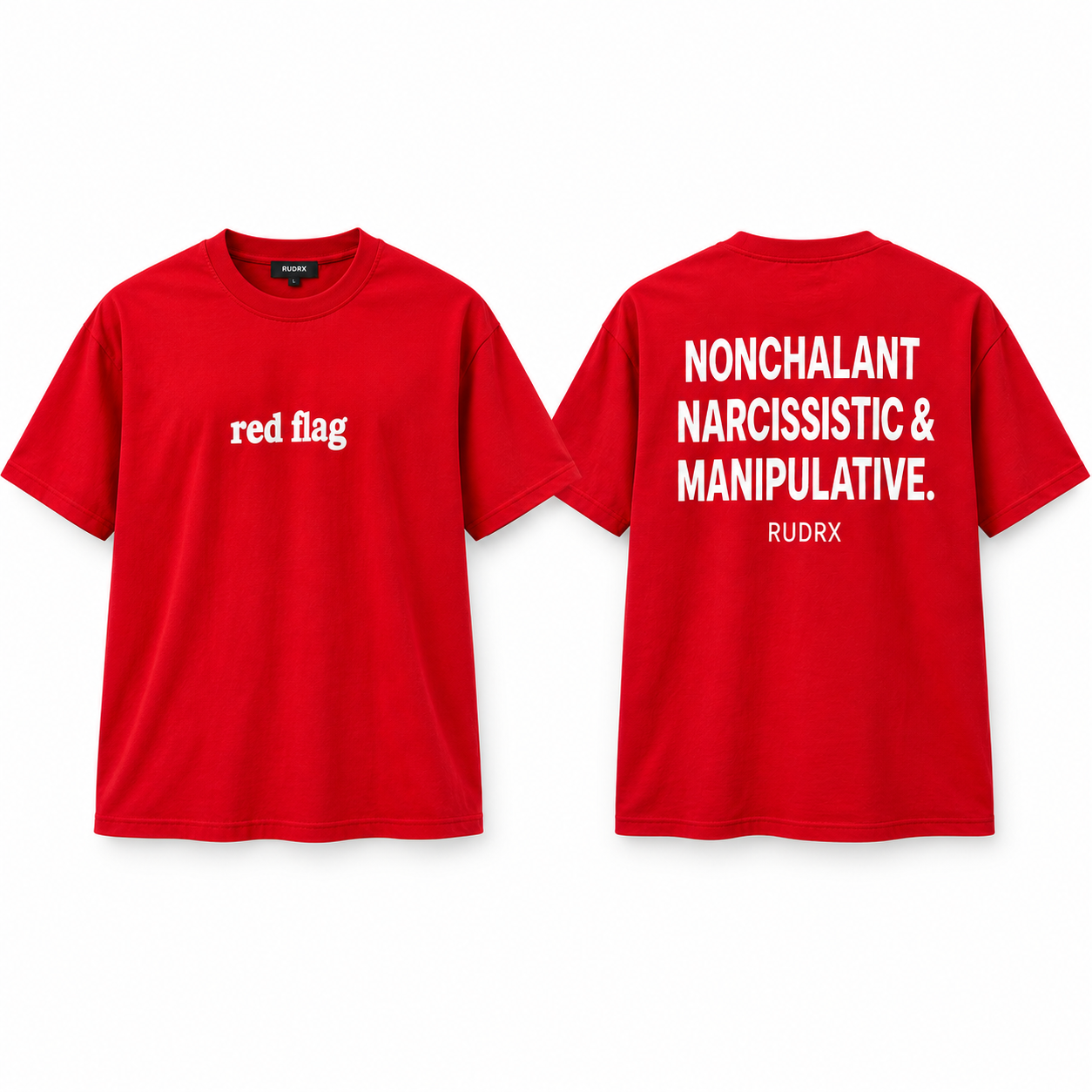 Red Loose Fit T-Shirt