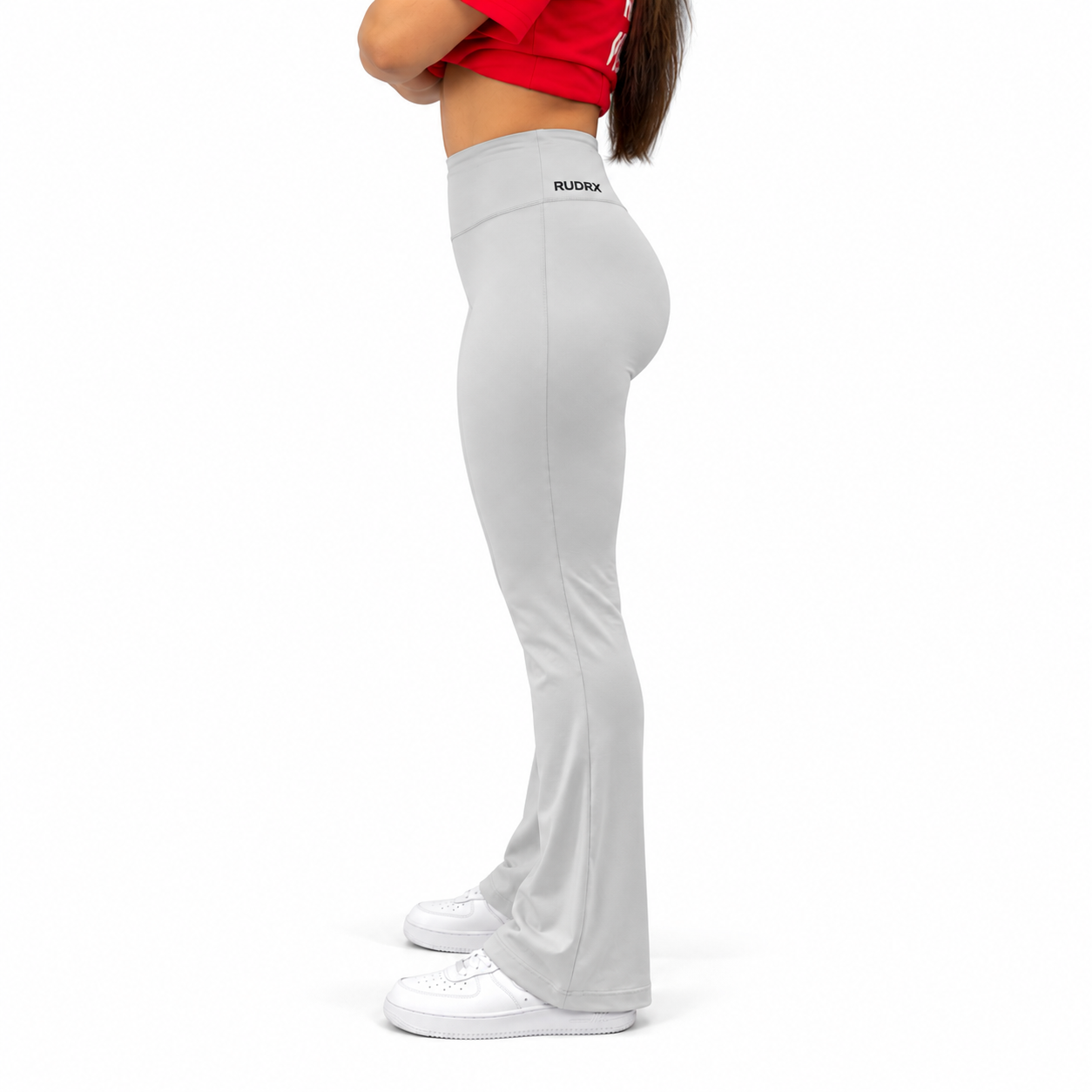 Ultra Soft Grey Flare Pants