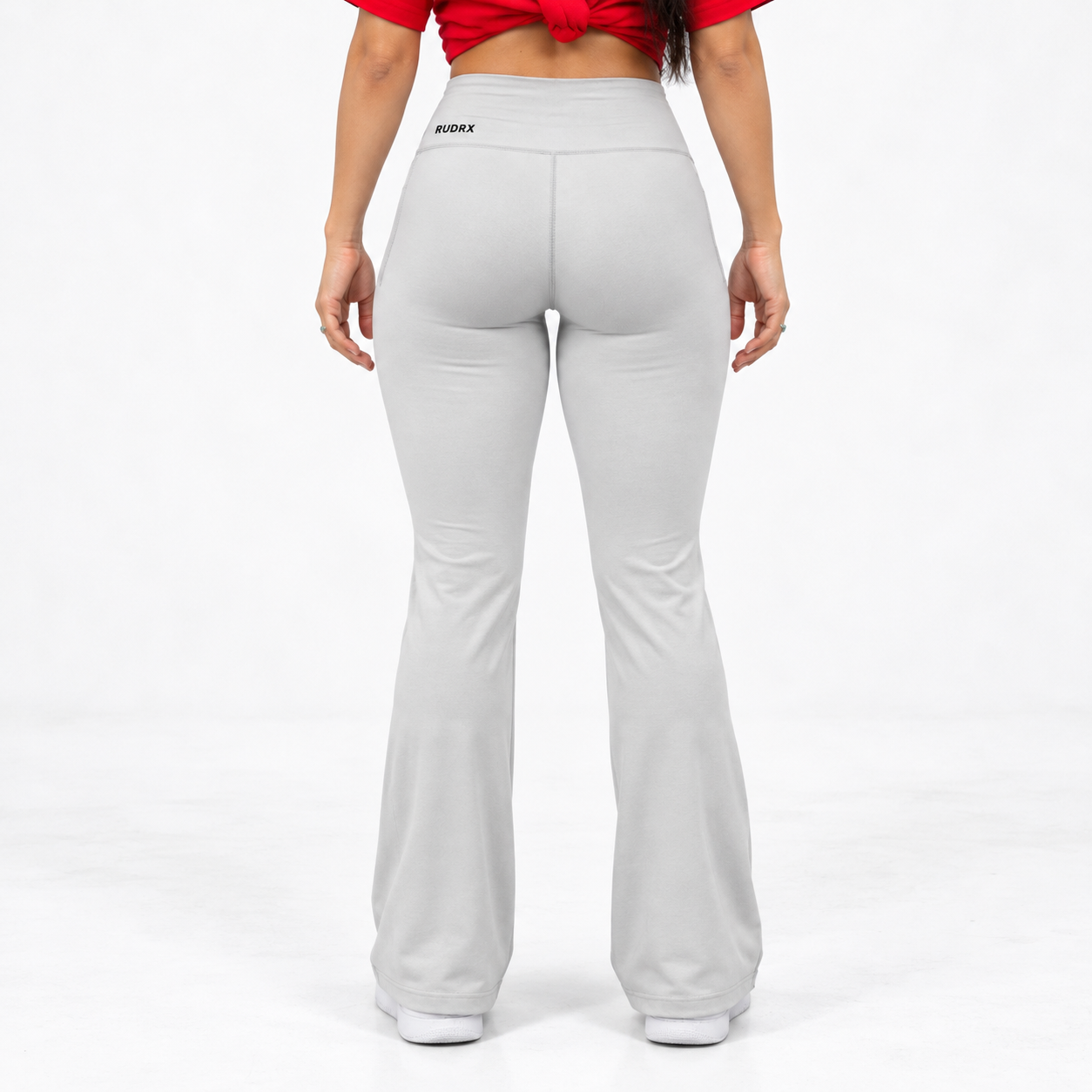 Ultra Soft Grey Flare Pants
