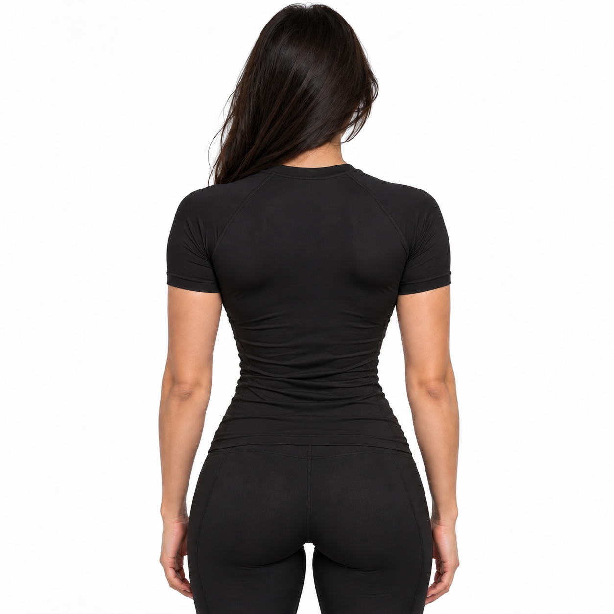 Women's Compression T-Shirt – Black