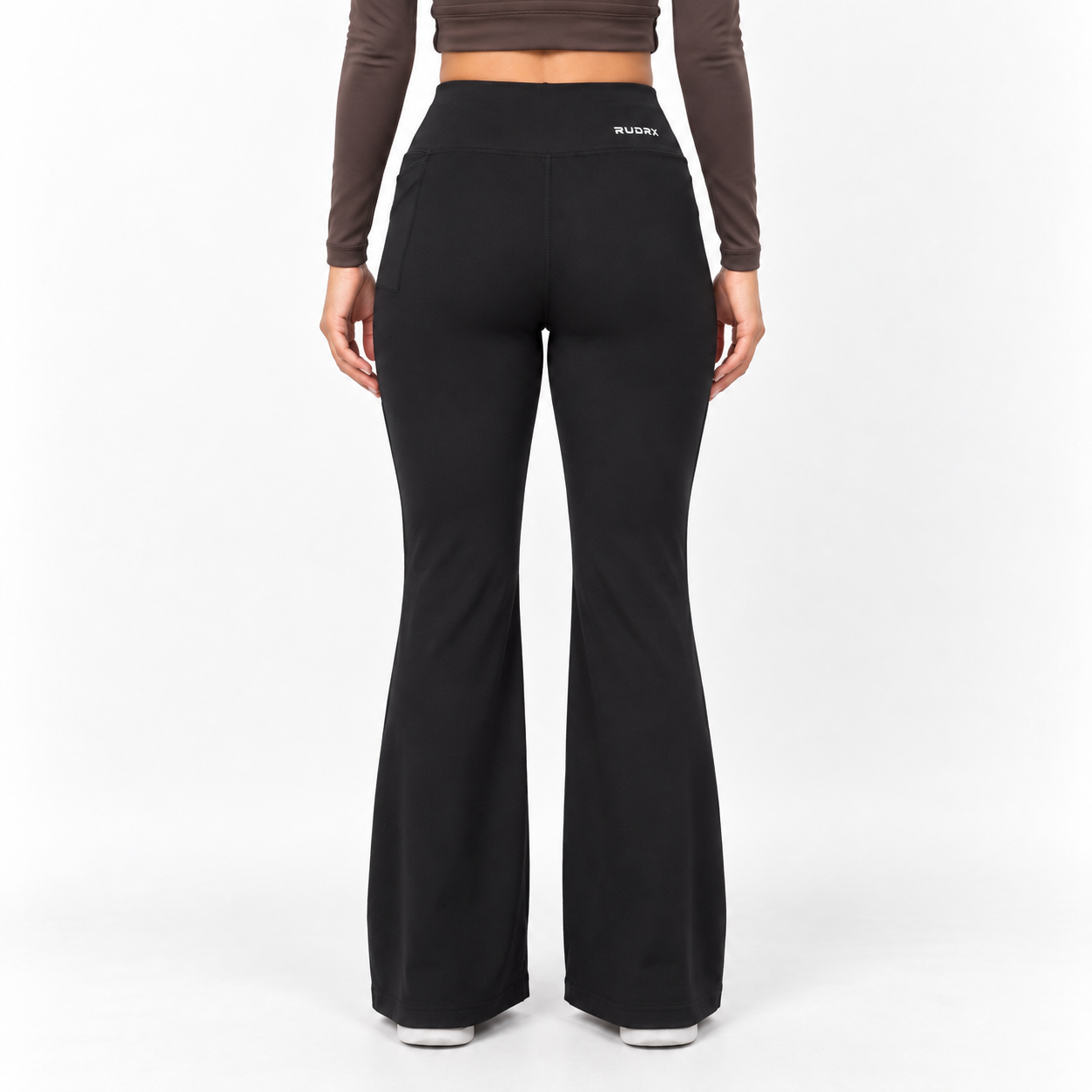 Ultra Soft Black Flare Pants - Lite
